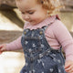 Rylee + Cru - Vintage Overall - Heart Ditsy