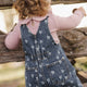 Rylee + Cru - Vintage Overall - Heart Ditsy