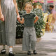 Rylee + Cru - Wide Leg Pant - Black Gingham