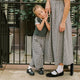Rylee + Cru - Wide Leg Pant - Black Gingham
