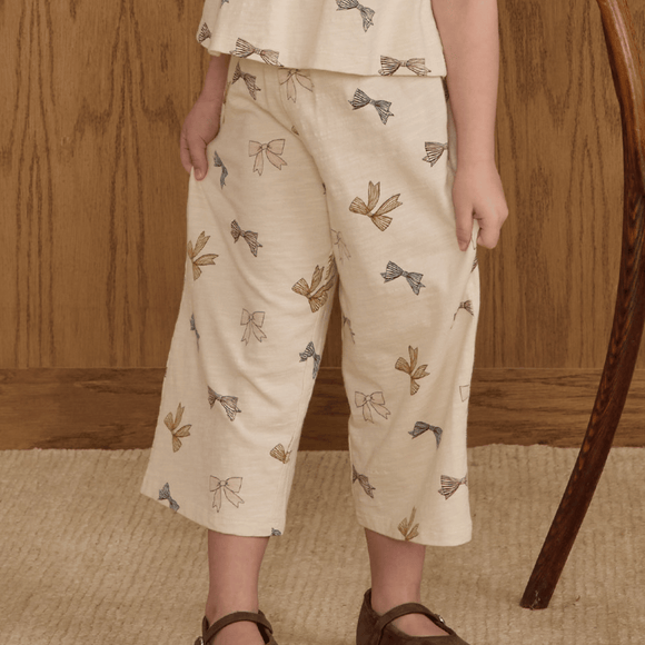 Rylee + Cru - Wide Leg Pant - Bows