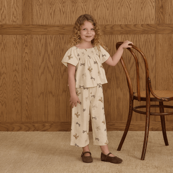 Rylee + Cru - Wide Leg Pant - Bows