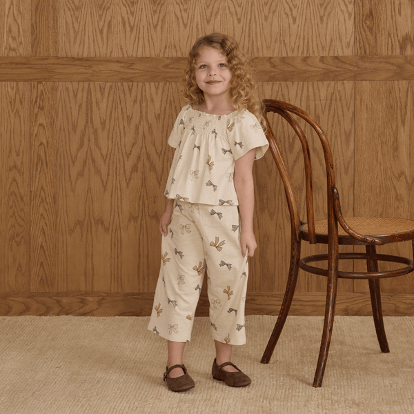 Rylee + Cru - Wide Leg Pant - Bows