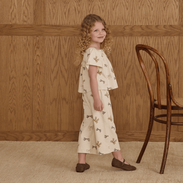 Rylee + Cru - Wide Leg Pant - Bows