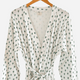 SIIX - Organic Pointelle Women's Robe - Cactus