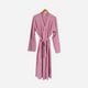 SIIX - Organic Pointelle Women's Robe - Pink Flower