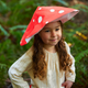 Sarah’s Silks- 100% Mulberry Silk Kids Mushroom Hat