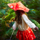 Sarah’s Silks- 100% Mulberry Silk Kids Mushroom Hat