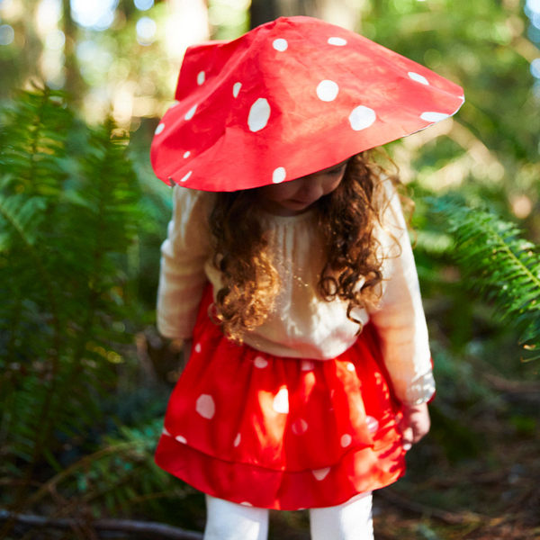 Sarah’s Silks - 100% Mulberry Silk Kids Mushroom Tutu