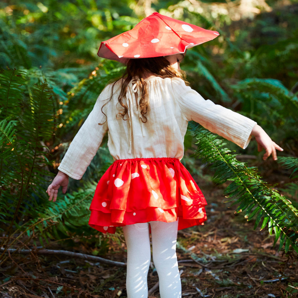 Sarah’s Silks - 100% Mulberry Silk Kids Mushroom Tutu