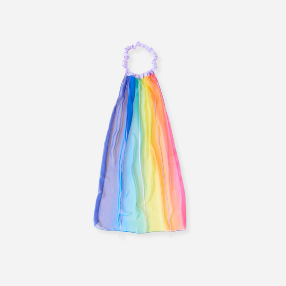 Sarah’s Silks - Silk Georgette Rainbow Veil