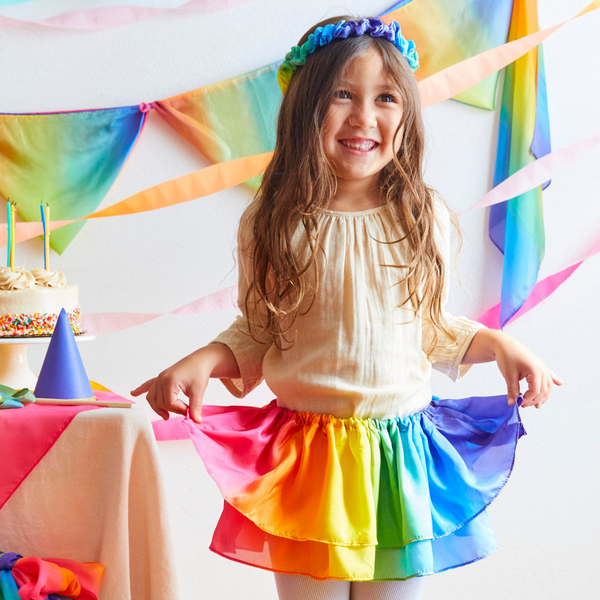 Sarah’s Silks - Silk Rainbow Tutu