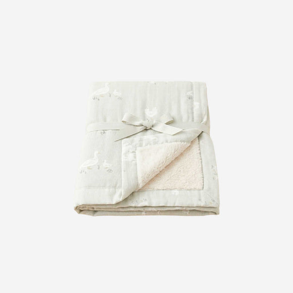 Saranoni - Bamboo Rayon Muslin _ Lush Mini Blanket - Boone