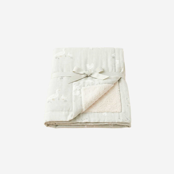Saranoni - Bamboo Rayon Muslin / Lush Receiving Blanket - Boone