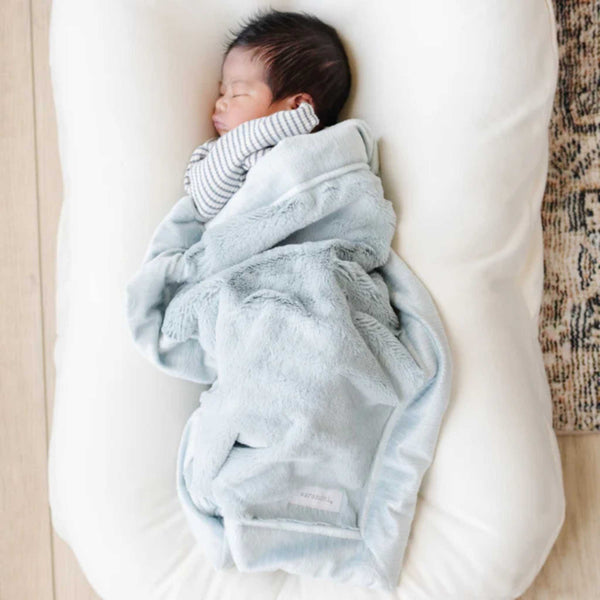 Saranoni  - Lush Mini Blanket - Chambray