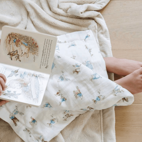 Saranoni - Peter Rabbit™ Bamboo Rayon Muslin/Lush Mini Blankets - Boy