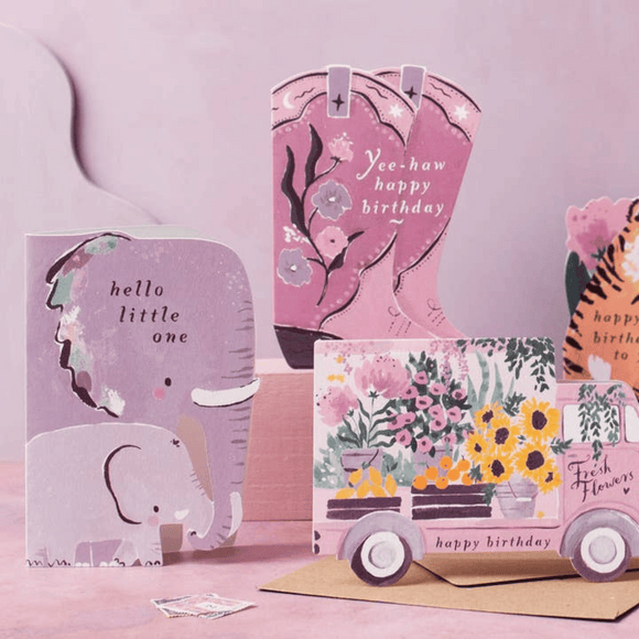 Sister Paper Co. - New Baby Card - Elephant