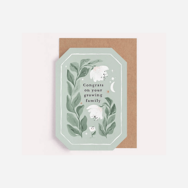 Sister Paper Co. - New Baby Card - Growing Family