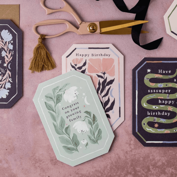 Sister Paper Co. - New Baby Card - Growing Family