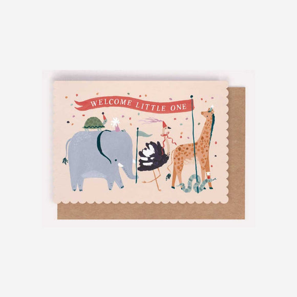 Sister Paper Co. - Parade New Baby Greeting Card