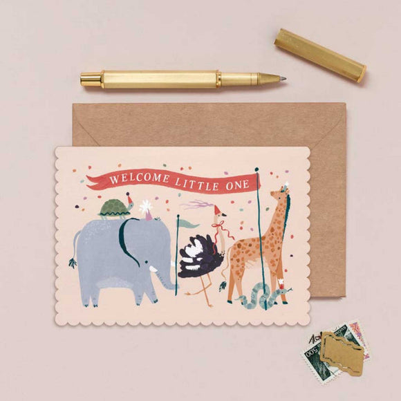 Sister Paper Co. - Parade New Baby Greeting Card