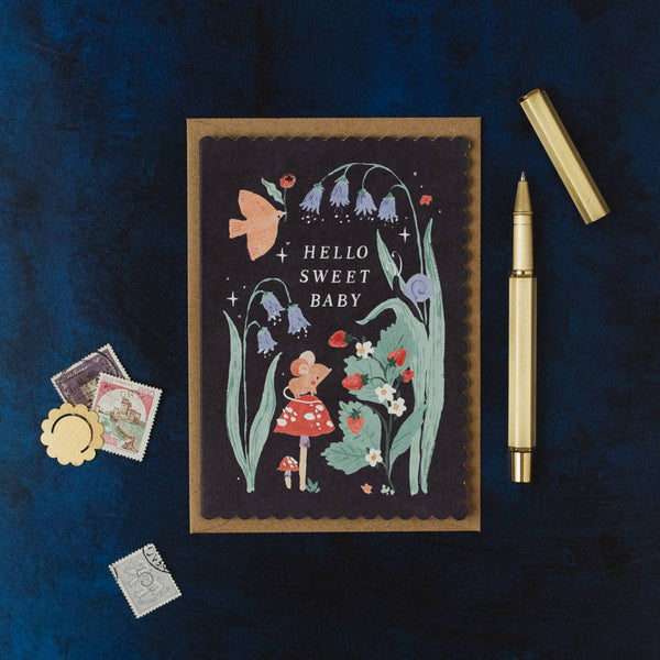 Sister Paper Co. - Woodland New Baby Card