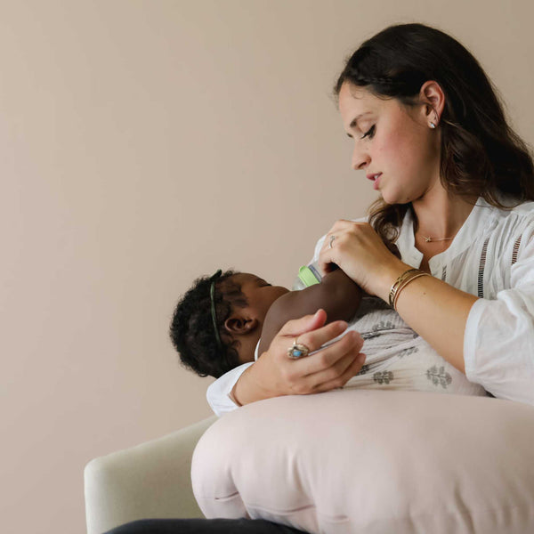 Snuggle Me Organic - Feeding Support Nursing Pillow - Petal