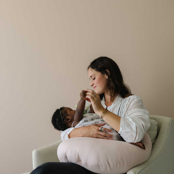 Snuggle Me Organic - Feeding Support Nursing Pillow - Petal