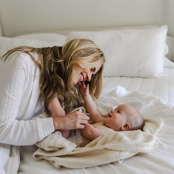Snuggle Me Organic - Hooded Towel | Natural