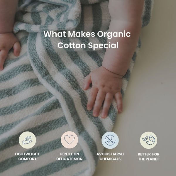 Snuggle Me Organic - Hooded Towel | Slate