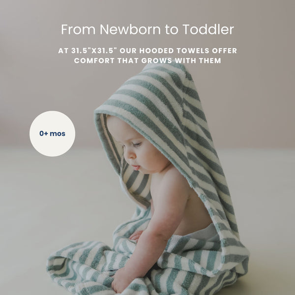 Snuggle Me Organic - Hooded Towel | Slate