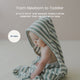 Snuggle Me Organic - Hooded Towel | Slate