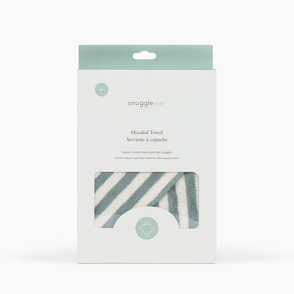 Snuggle Me Organic - Hooded Towel | Slate