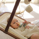 Snuggle Me Organic - Infant Rocker - Natural/Walnut
