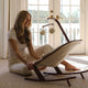 Snuggle Me Organic - Infant Rocker - Natural/Walnut