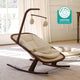 Snuggle Me Organic - Infant Rocker - Natural/Walnut