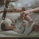 Snuggle Me Organic - Infant Rocker - Natural/Walnut