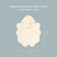Snuggle Me Organic - Poncho Towel | Natural