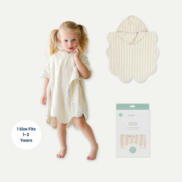 Snuggle Me Organic - Poncho Towel | Natural