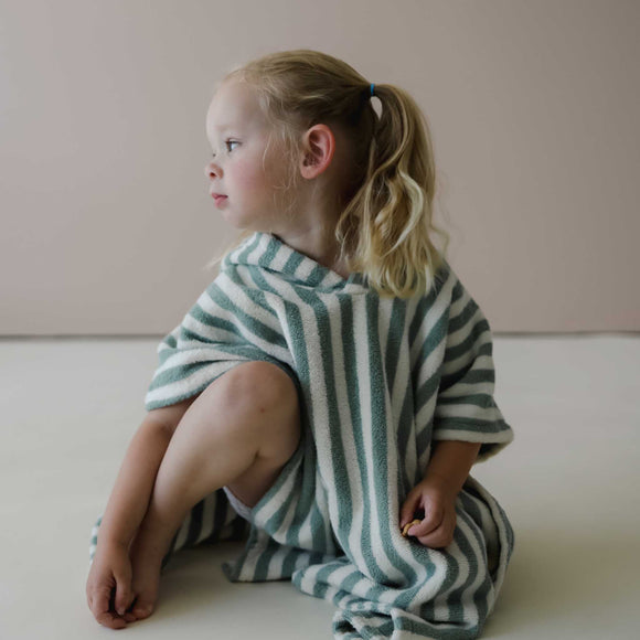 Snuggle Me Organic - Poncho Towel | Slate