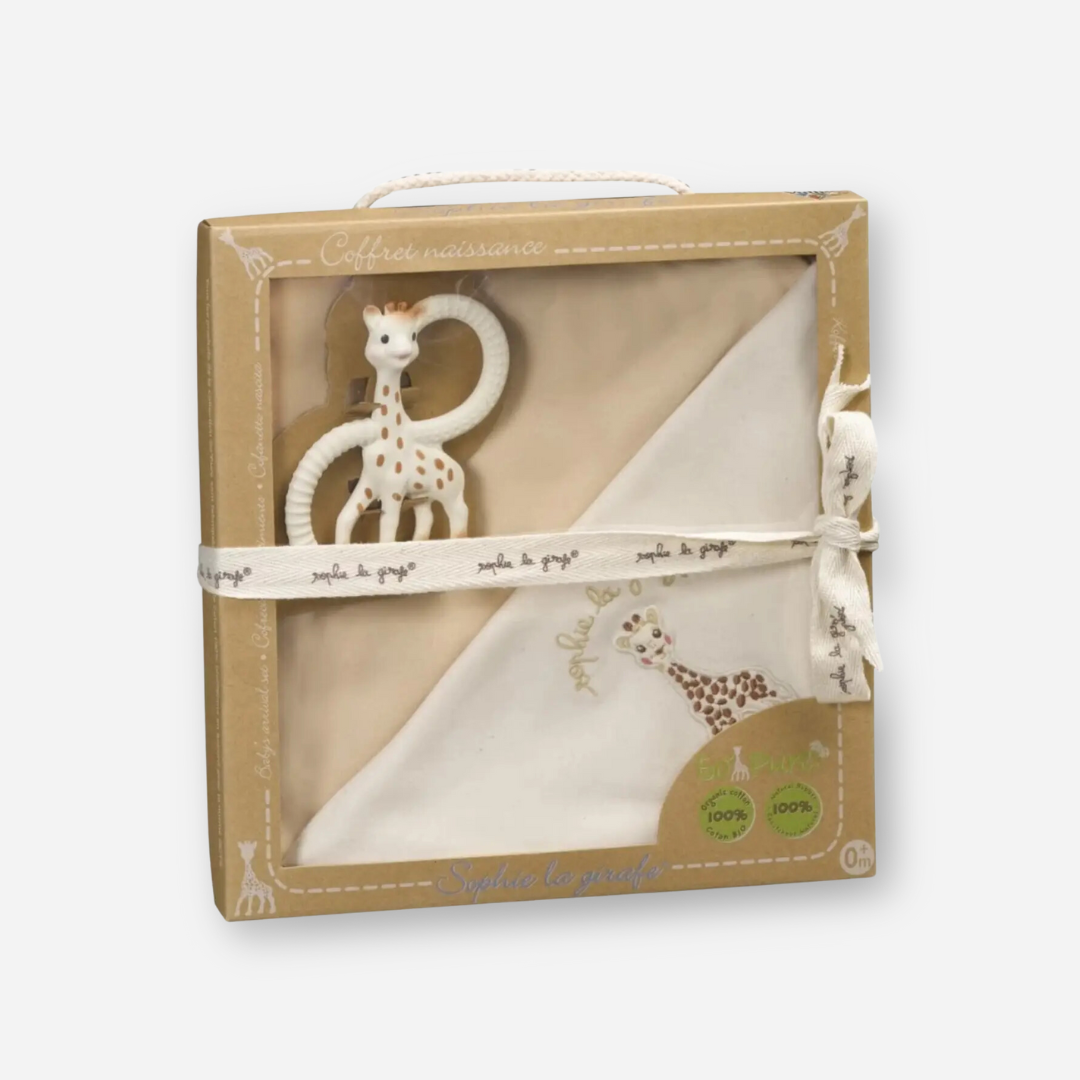 Sophie la Girafe Organic Cotton Gift Set