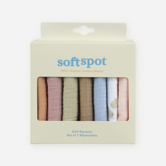 SoftSpot - Organic Cotton Soft Squares - Complete Set
