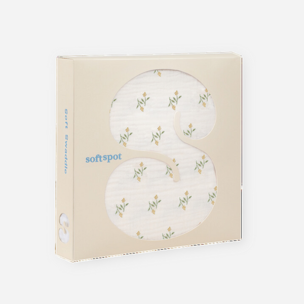 SoftSpot - Organic Cotton Soft Swaddle - Mulberry