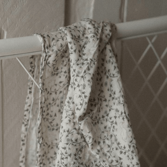 Solange Pilote - Muslin Swaddle Blanket - Vintage Goose