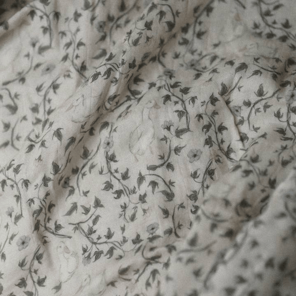 Solange Pilote - Muslin Swaddle Blanket - Vintage Goose