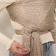 Solly Baby - Cream Floral Wrap