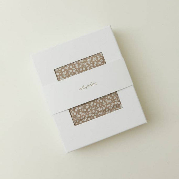 Solly Baby - Cream Floral Wrap