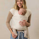 Solly Baby - Cream Houndstooth Wrap
