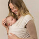 Solly Baby - Cream Houndstooth Wrap