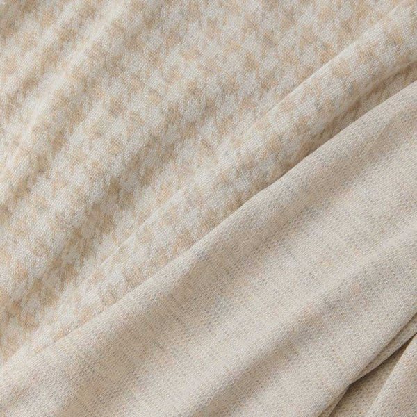 Solly Baby - Cream Houndstooth Wrap